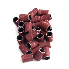 100pcs/pack Nail Art Drill Sanding Bands for Manicure Pedicure Nail Drill Machine with degree 180