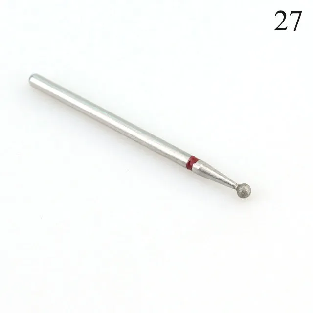 1pcs Diamond Nail Drill Milling Cutter Nail Art Drill Bit Cuticle Clean for Manicure Nail Files Electric Mills Burr Grinder Tool