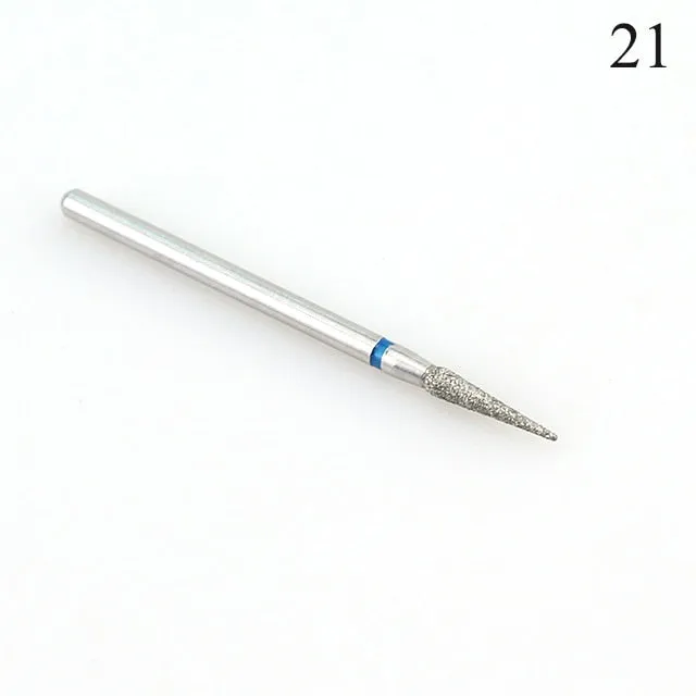 1pcs Diamond Nail Drill Milling Cutter Nail Art Drill Bit Cuticle Clean for Manicure Nail Files Electric Mills Burr Grinder Tool