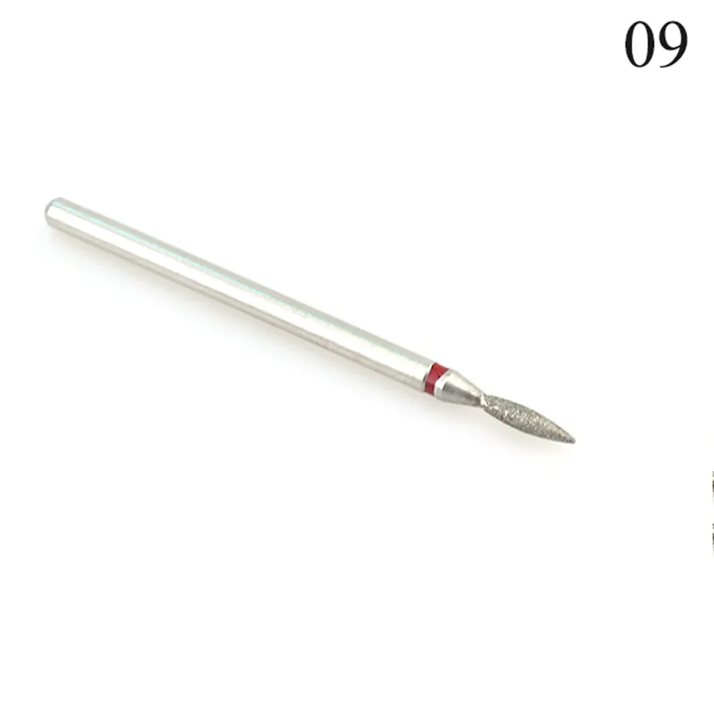 1pcs Diamond Nail Drill Milling Cutter Nail Art Drill Bit Cuticle Clean for Manicure Nail Files Electric Mills Burr Grinder Tool