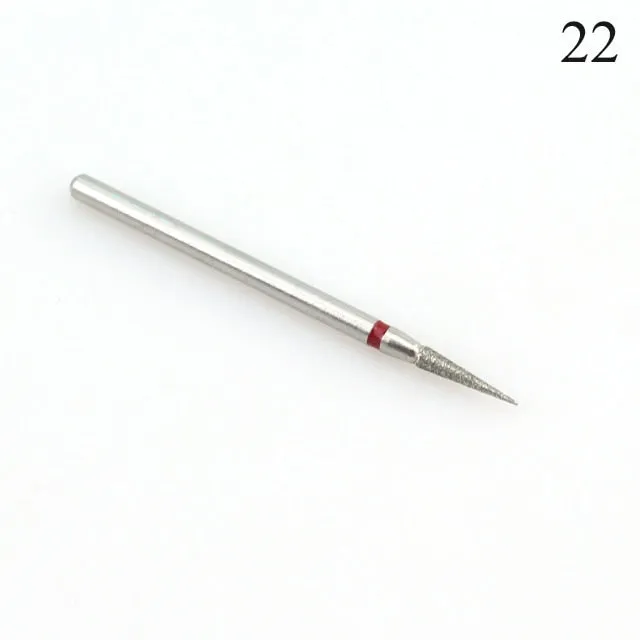 1pcs Diamond Nail Drill Milling Cutter Nail Art Drill Bit Cuticle Clean for Manicure Nail Files Electric Mills Burr Grinder Tool