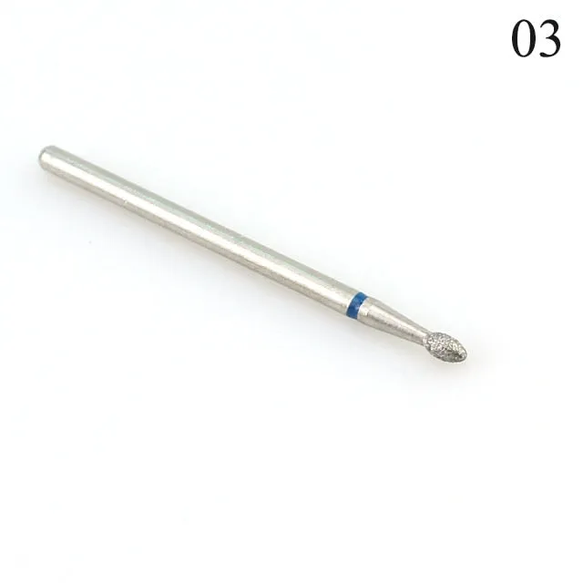1pcs Diamond Nail Drill Milling Cutter Nail Art Drill Bit Cuticle Clean for Manicure Nail Files Electric Mills Burr Grinder Tool