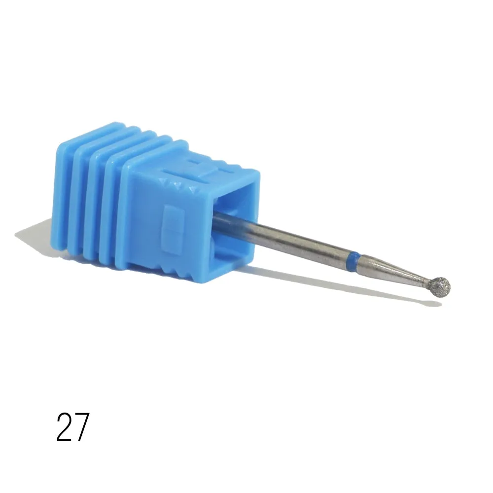 1pcs Diamond Nail Drill Milling Nail Drill Bits Cuticle Cutter for Manicure Nail Files Electric Milling Burr Grinder
