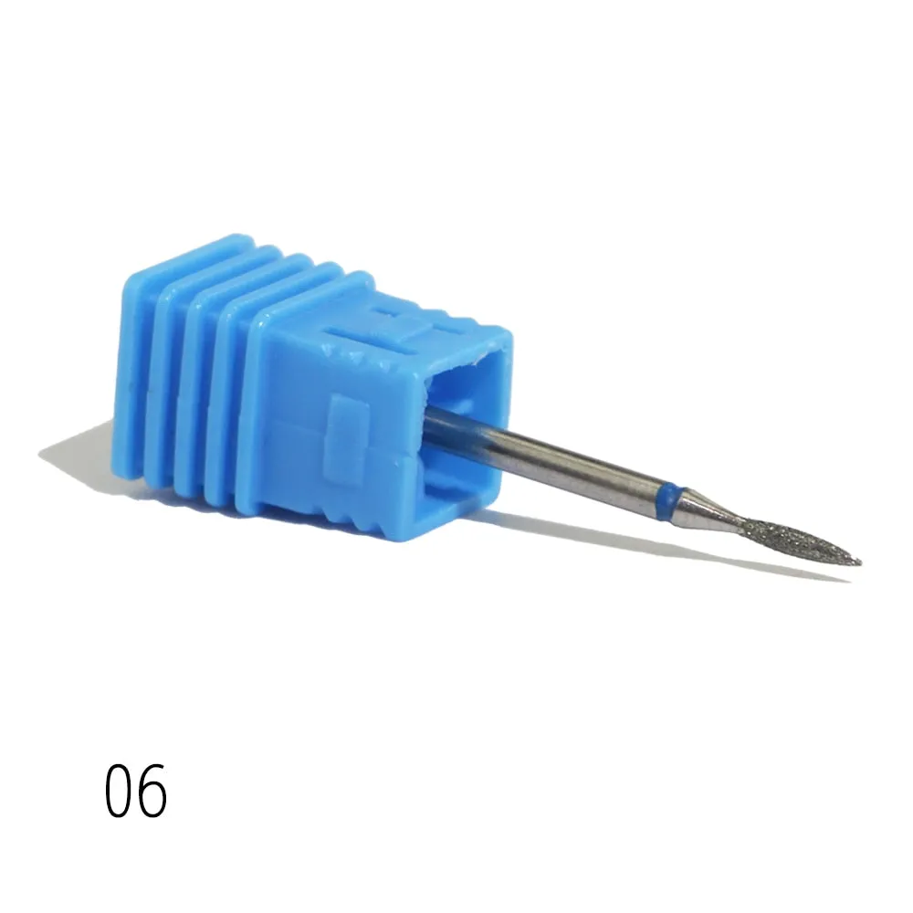 1pcs Diamond Nail Drill Milling Nail Drill Bits Cuticle Cutter for Manicure Nail Files Electric Milling Burr Grinder