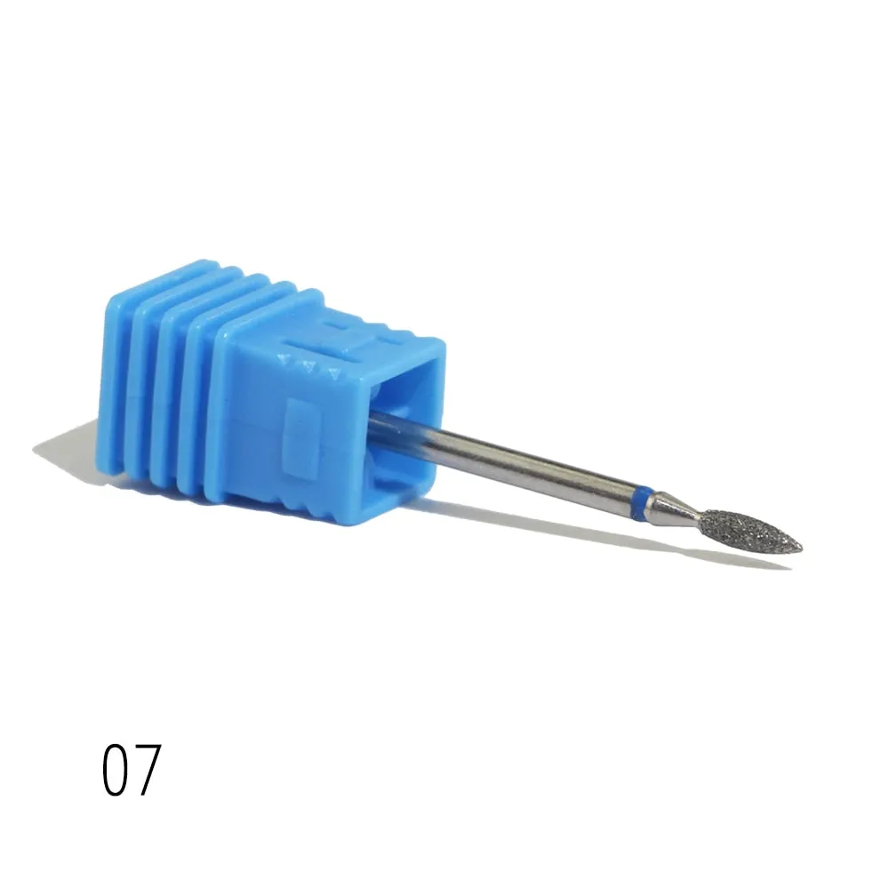 1pcs Diamond Nail Drill Milling Nail Drill Bits Cuticle Cutter for Manicure Nail Files Electric Milling Burr Grinder