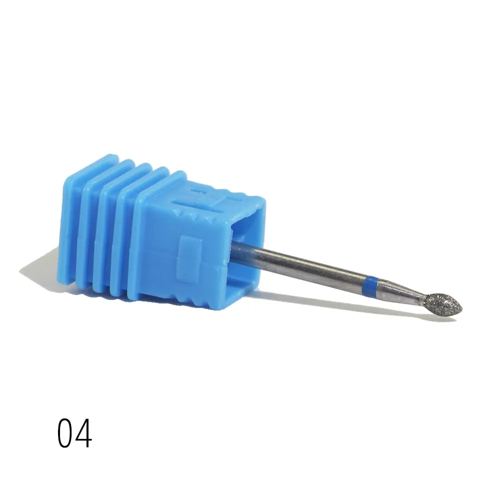 1pcs Diamond Nail Drill Milling Nail Drill Bits Cuticle Cutter for Manicure Nail Files Electric Milling Burr Grinder