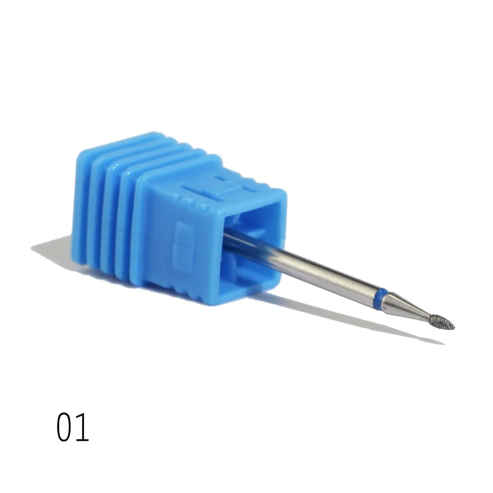 1pcs Diamond Nail Drill Milling Nail Drill Bits Cuticle Cutter for Manicure Nail Files Electric Milling Burr Grinder