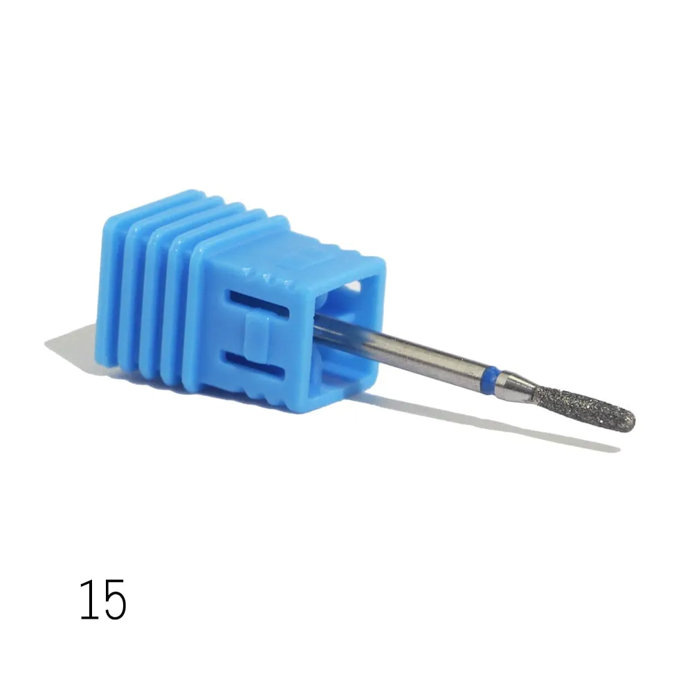 1pcs Diamond Nail Drill Milling Nail Drill Bits Cuticle Cutter for Manicure Nail Files Electric Milling Burr Grinder