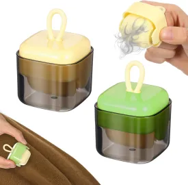 2PCS Mini Portable Lint Roller, Reusable Lint Remover, Washable Sticky Roller for Clothes, Pet Hair, Dust and Debris Removal Tools