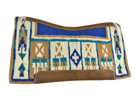 36" x 34" Wool Top Contoured Memory Felt Bottom Pad