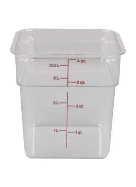 4 QT Food Storage Container