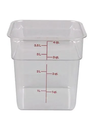 4 QT Food Storage Container