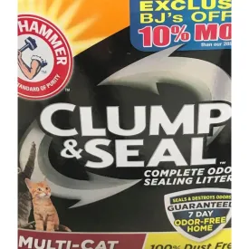 Arm & Hammer Clump & Seal Multi-Cat Litter, 31 lbs.