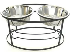 Bone Raised Double Dog Bowl