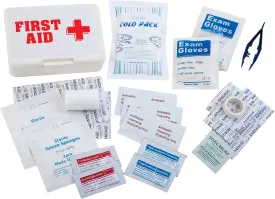 Champion Sports First Aid Kit (White)