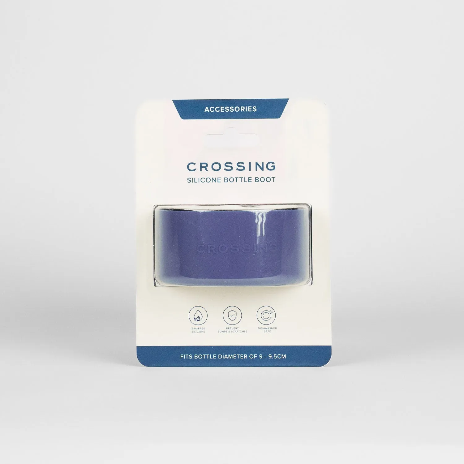 Crossing Silicone Water Bottle Boot - Fits Diameter 9-9.5cm (1100ml) Blistered Pack