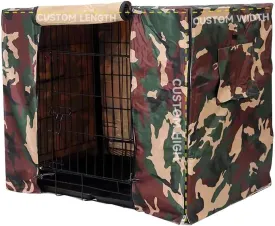 Custom Size pet cage Cover Personalized Durable Dog Crate Kennel (48 * 48 * 48-Inch)