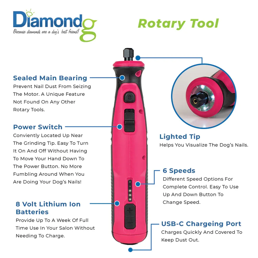 Diamondg Professional Series Cordless Rotary Tool
