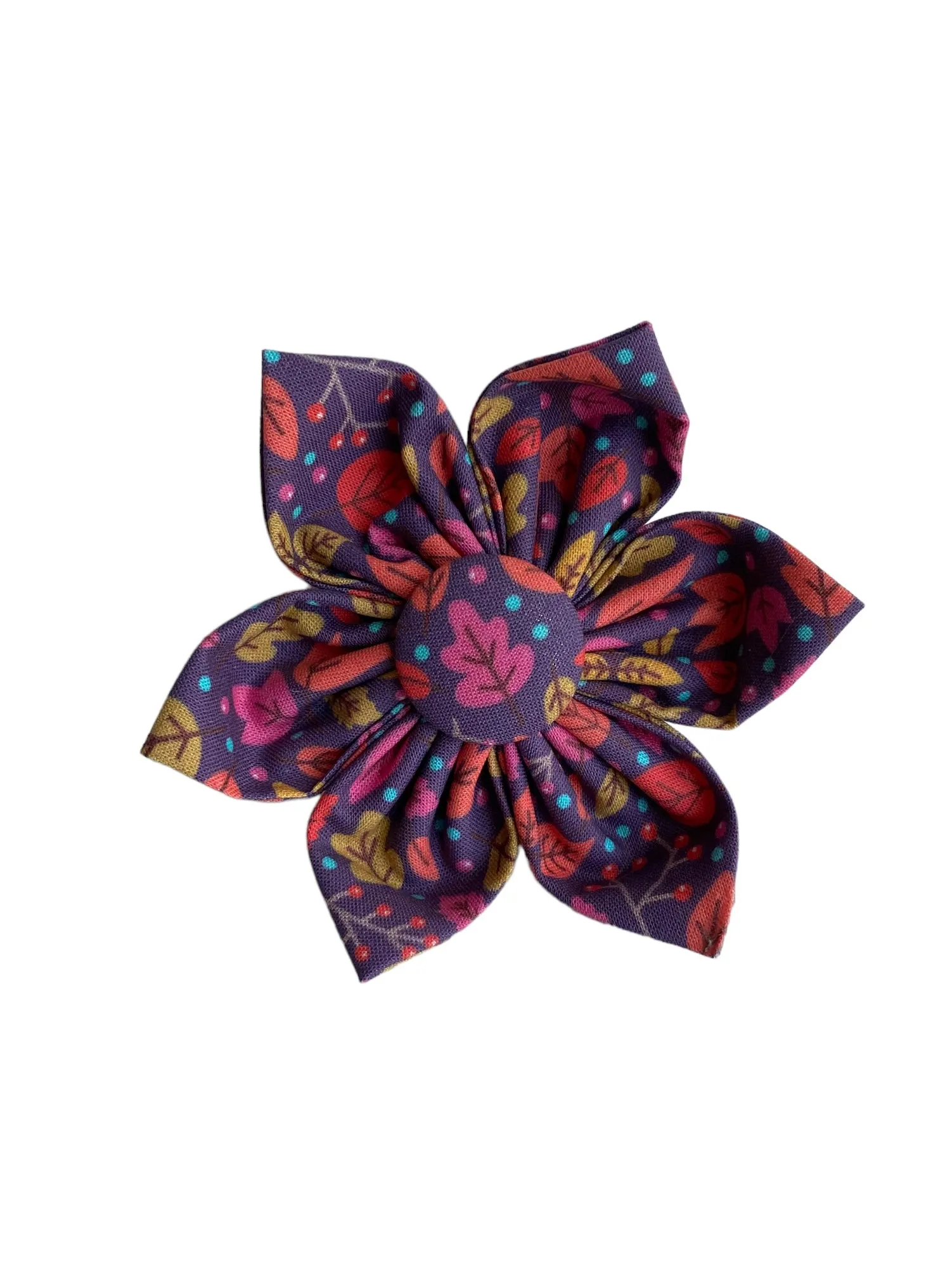 Dog Collar Flower | Berry Fall Dog Collar Flower | Duke & Fox®