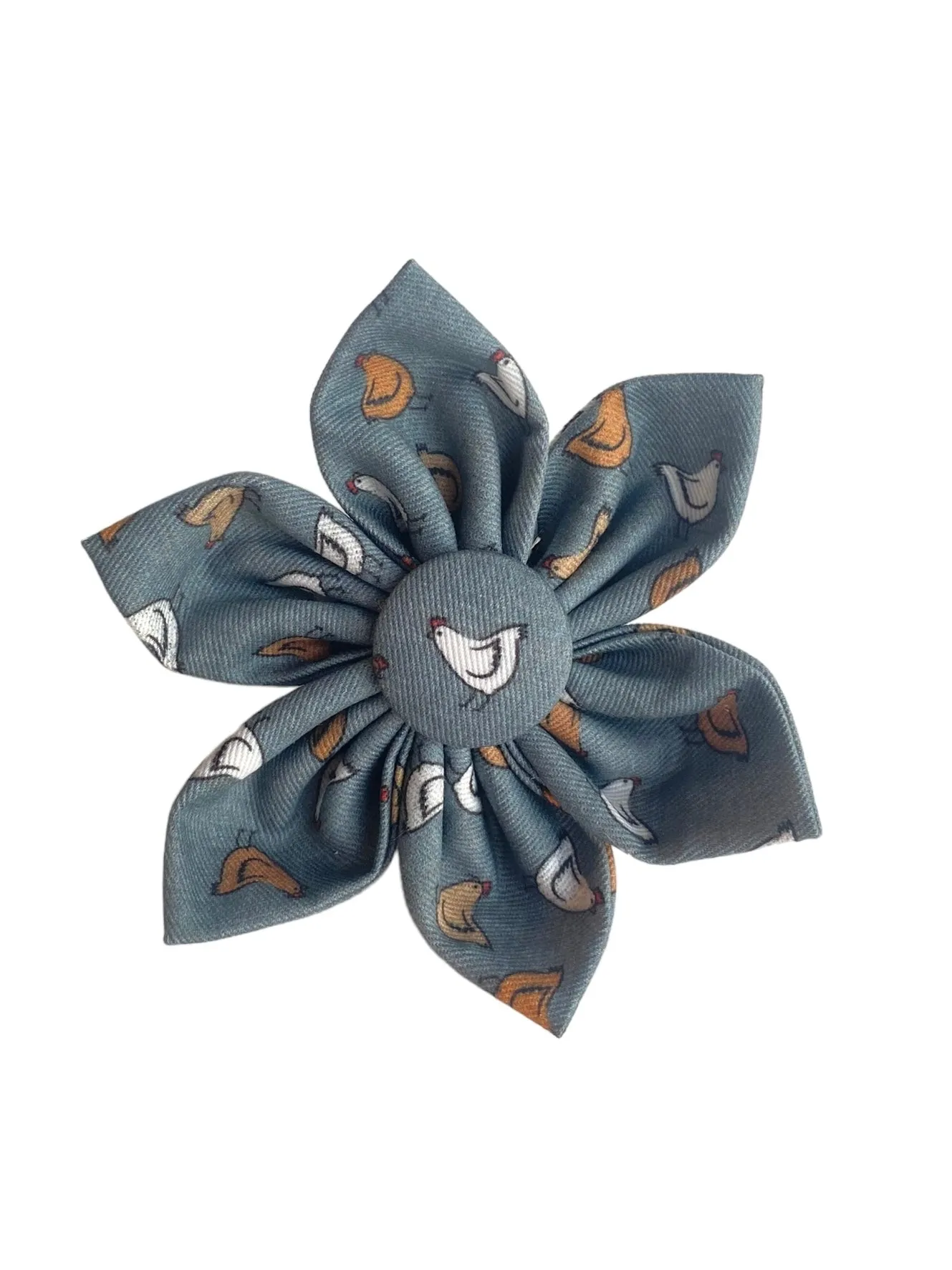 Dog Collar Flower | Chicken Dog Collar Flower | Duke & Fox®