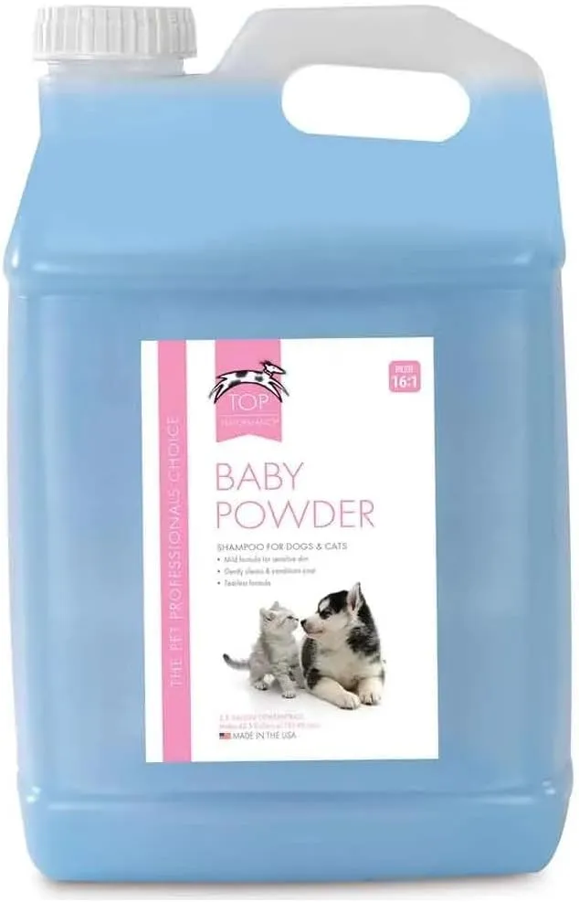 Dog Grooming Baby Powder Shampoo Conditioner Cologne Mist or Waterless Shampoo (Conditioner - Gallon)