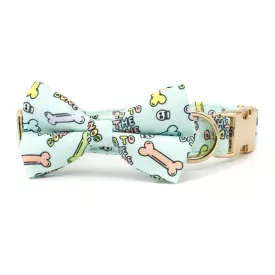 Dog-N-Bone: Personalized Bow Collar And Leashes