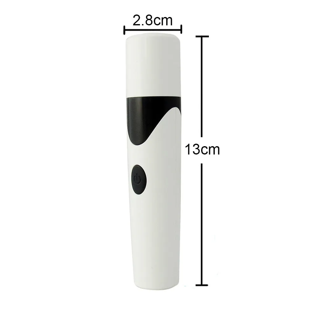 Dogs Nail Grinder,Low Noise,Quiet & Safe,Electric Rechargeable Pet Nail Trimmer Clipper for Dogs Cats,Powerful Paws Grooming Trimming Shaping Smoothing Tool