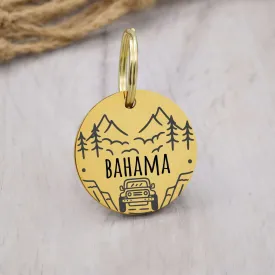 Engraved Dog Tags Canada - Bahama