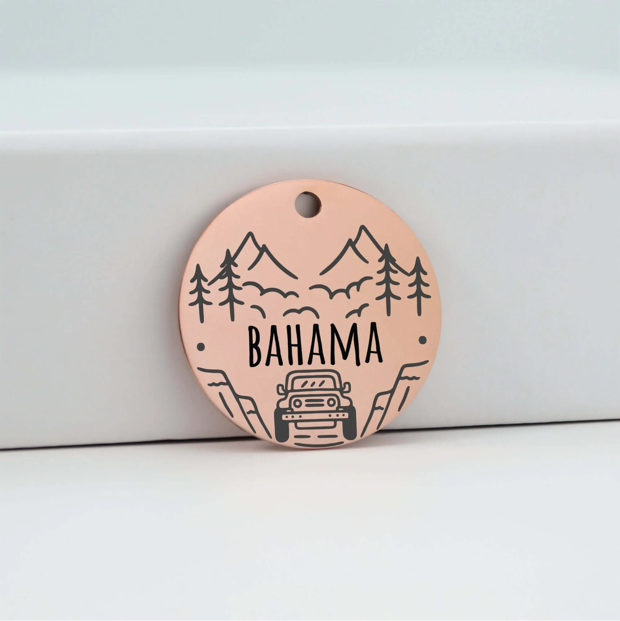 Engraved Dog Tags Canada - Bahama