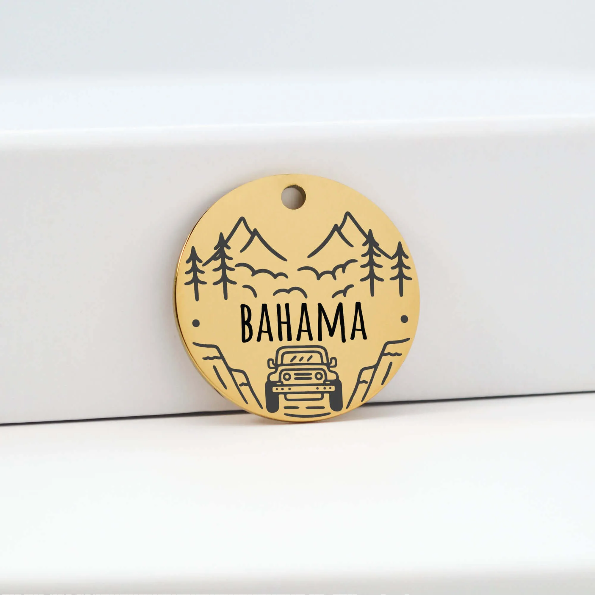 Engraved Dog Tags Canada - Bahama