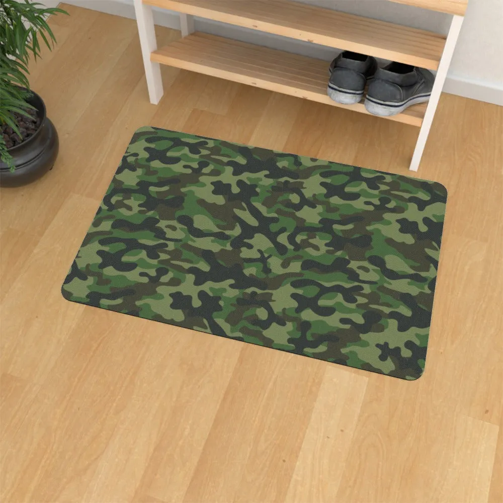 Floor Mats - Camo Green