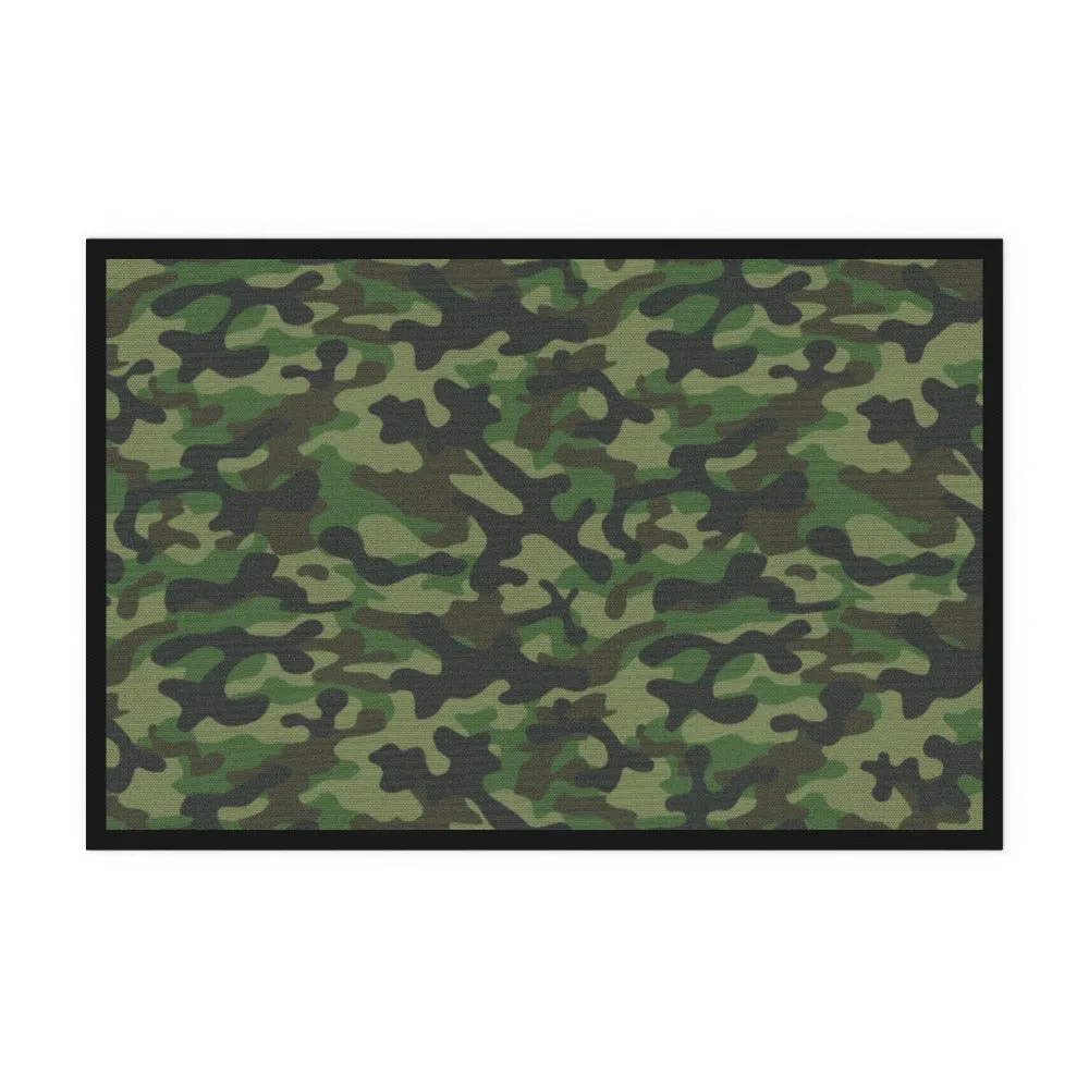 Floor Mats - Camo Green
