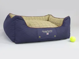 George Barclay Country Walled Dog Bed - Midnight Blue