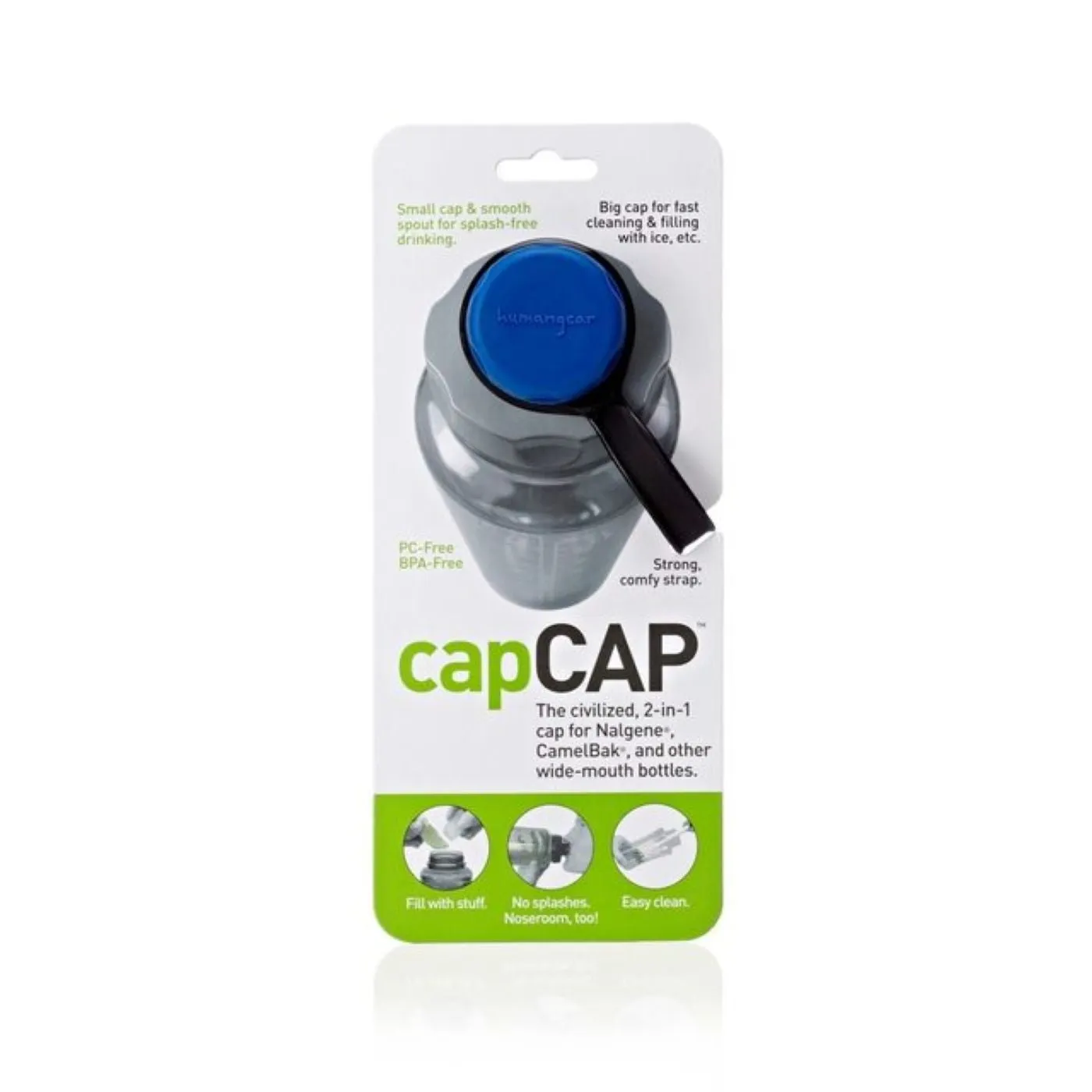 Humangear Capcap  Universal Water Bottle Cap