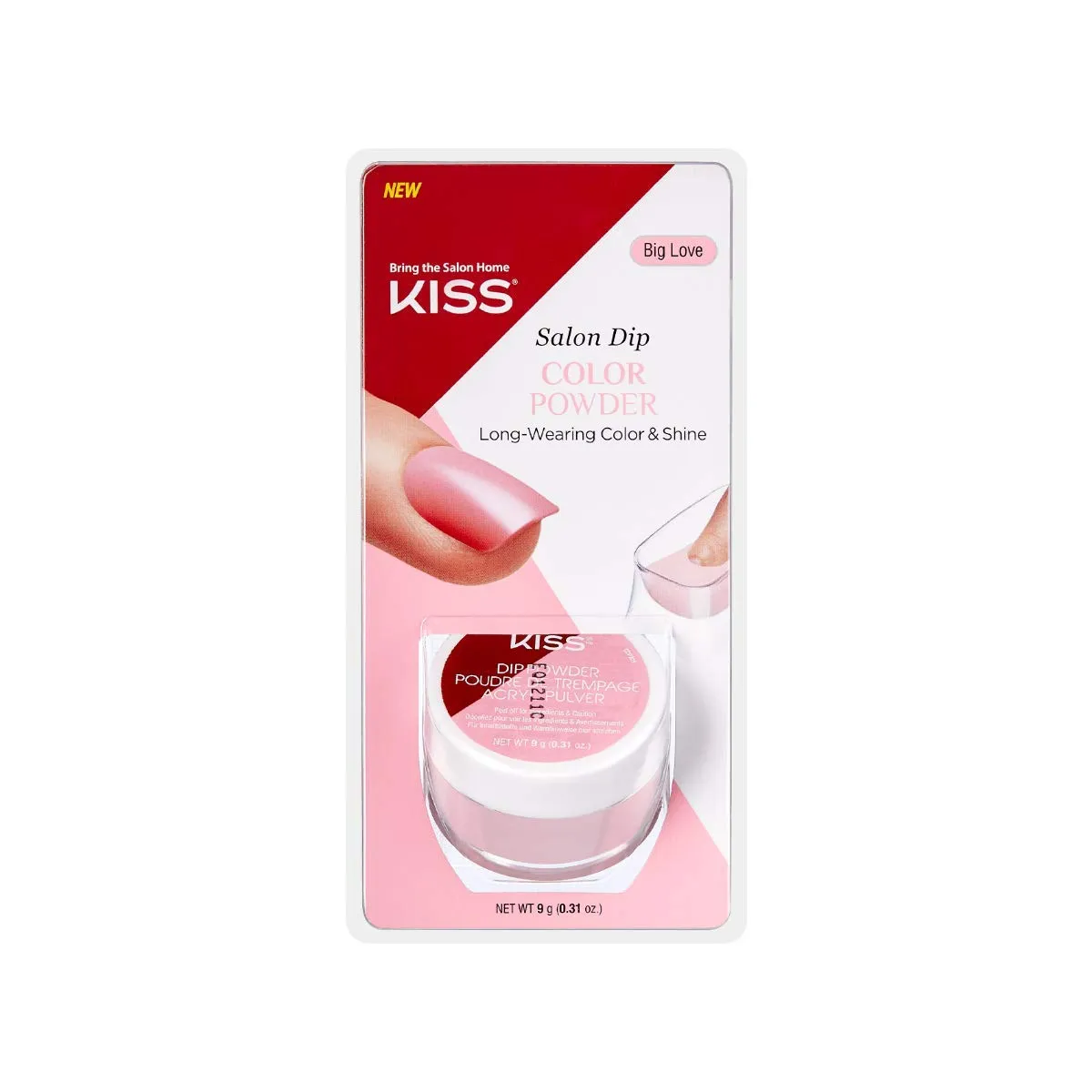 Kiss Products Salon Acrylic French Nail, Sugar Rush KSA02