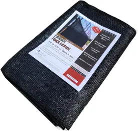 Knitted Shade Cloth 6ft x 12ft 85% Sunblock Kennel Shade Cover with Grommets Black (Excludes Kennel) - PS0612BLKX1
