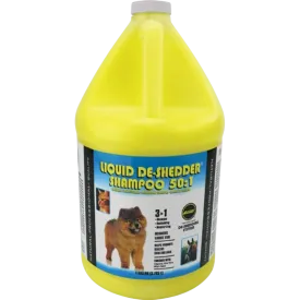 Liquid De-Shedder Shampoo Gallon by Wild Animal