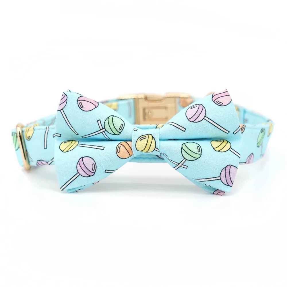 Lovely Lollipops: Personalized Bow Collars And Leashes