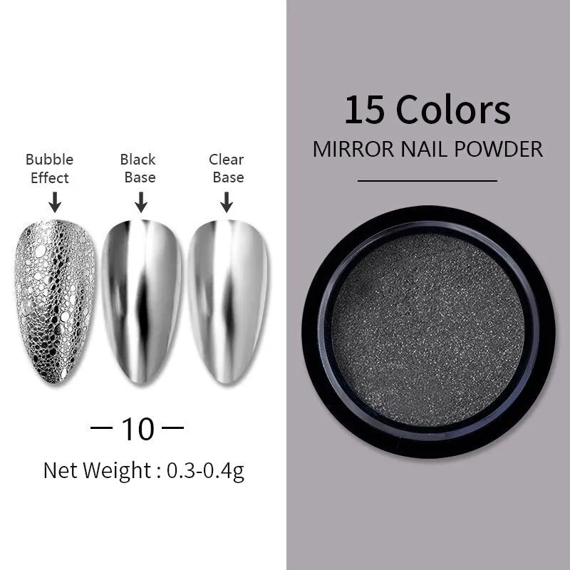 Mirror Chrome Nail Glitter Powder