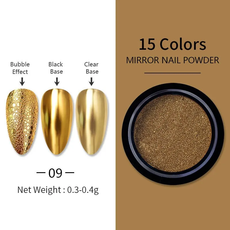 Mirror Chrome Nail Glitter Powder
