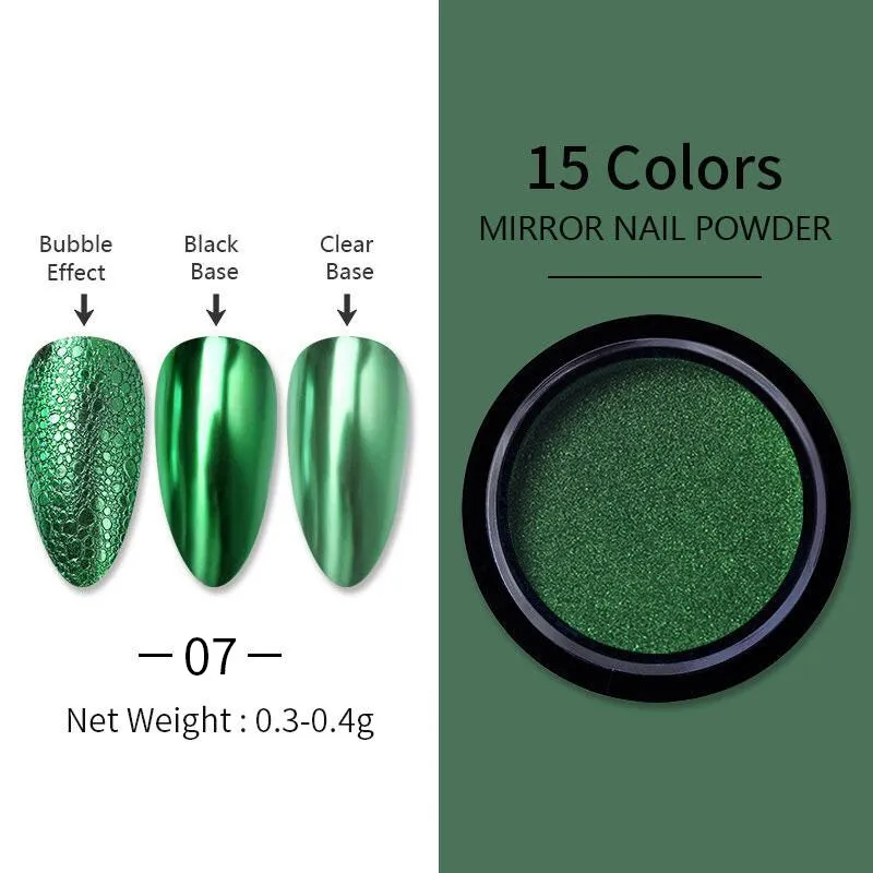 Mirror Chrome Nail Glitter Powder