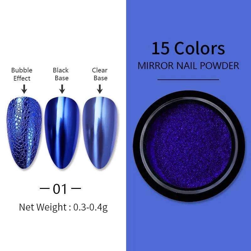 Mirror Chrome Nail Glitter Powder