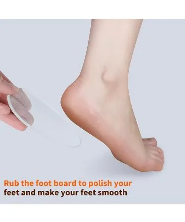 NEW Nano Foot File Callus Remover- Glass Professional Pedicure Scrubber Foot Hand Care Pedicure Tool with Nano Nail Files Scrubber for Feet Dead Skin Cracking Hard Cracked Dry Skin Removal
