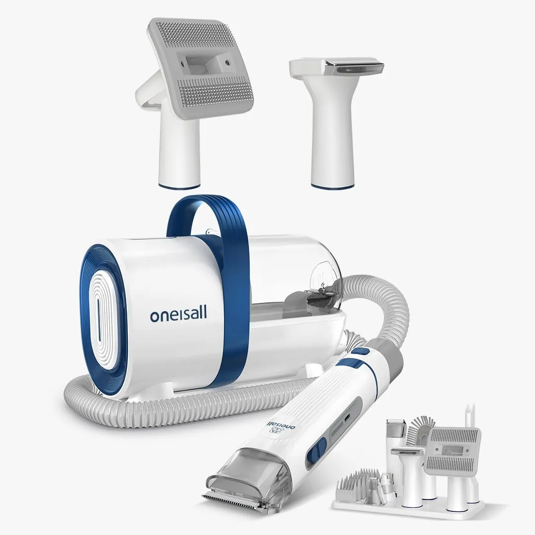 Oneisall LM2 7-in-1 Pet Grooming Vacuum Kit