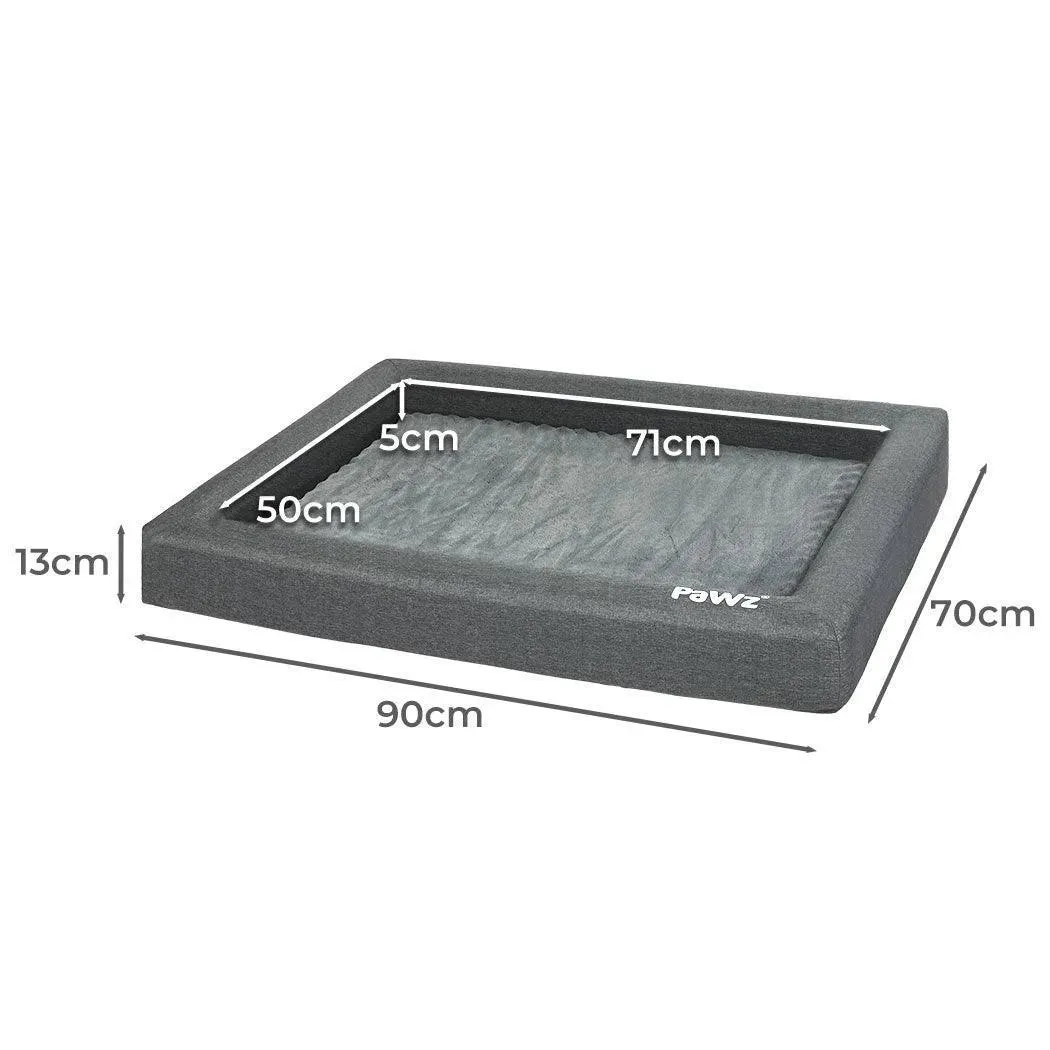 PaWz Premium Memory Foam Calming Dog Bed