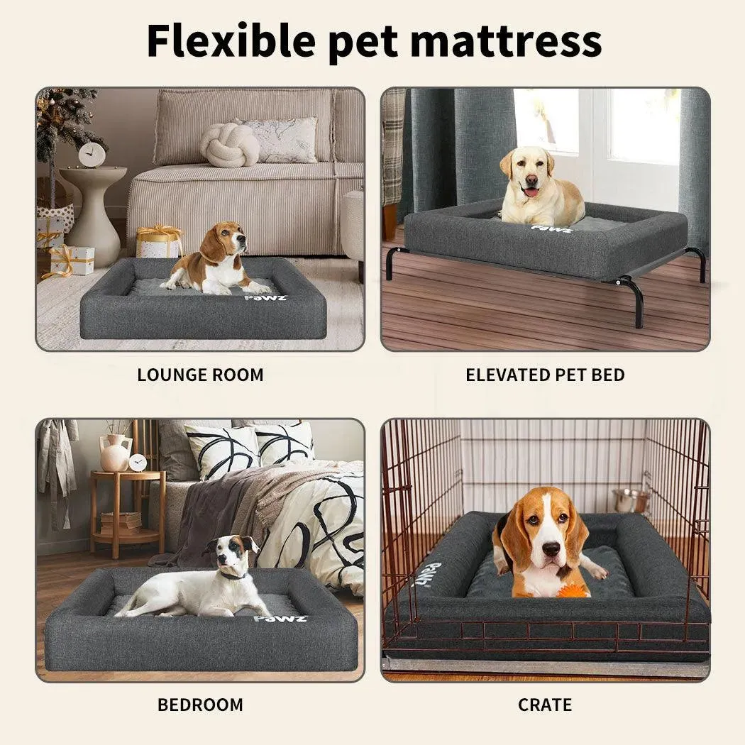 PaWz Premium Memory Foam Calming Dog Bed