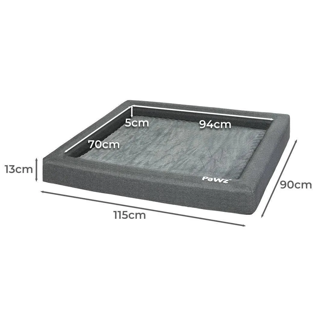 PaWz Premium Memory Foam Calming Dog Bed