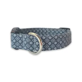 Personalized Dog Collar | Denim Bandana Print Collar | Duke and Fox®