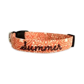 Personalized Dog Collar | Fall Bohemian Dog Collar | Duke & Fox®