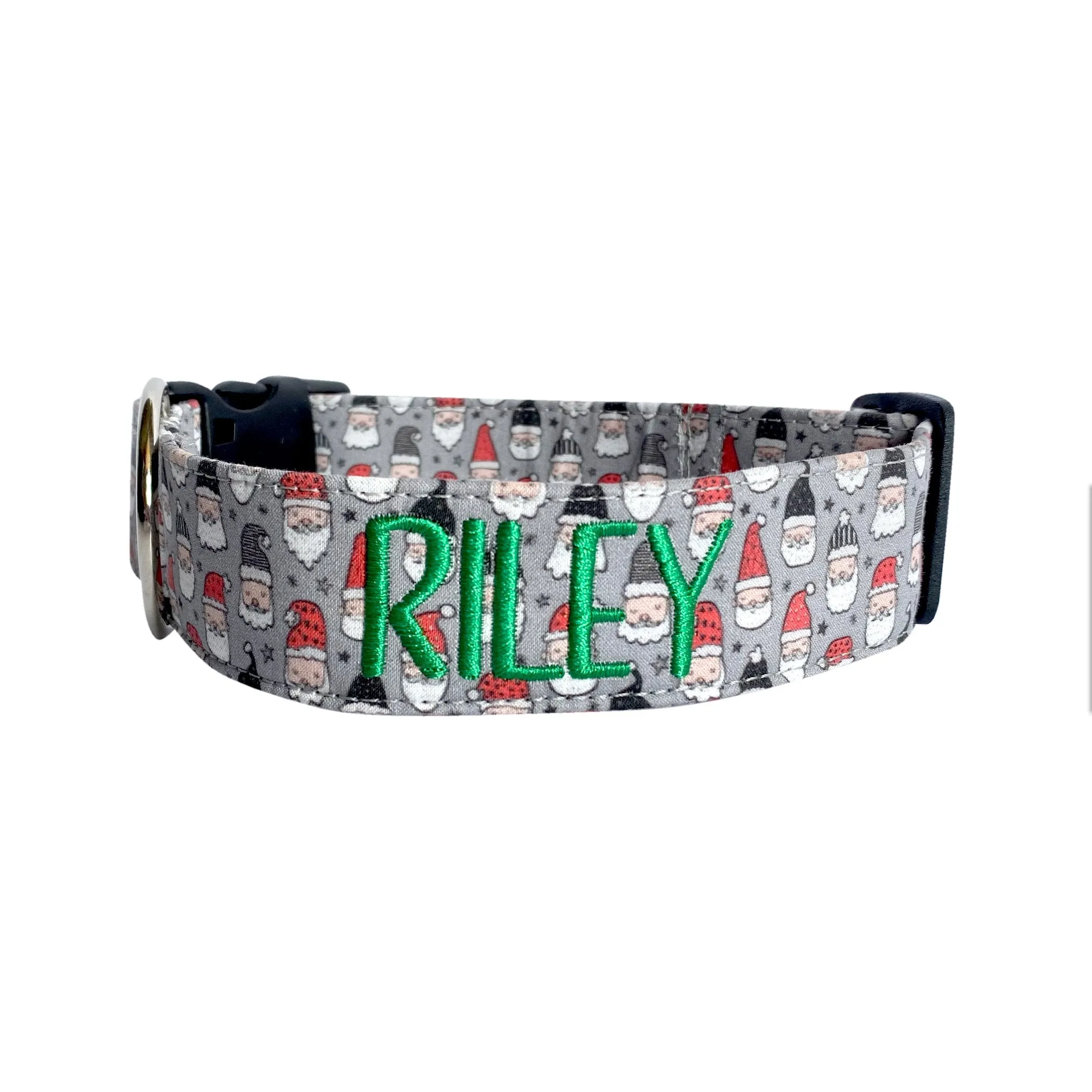 Personalized Dog Collar | Santa Clause Dog Collar | Duke & Fox®